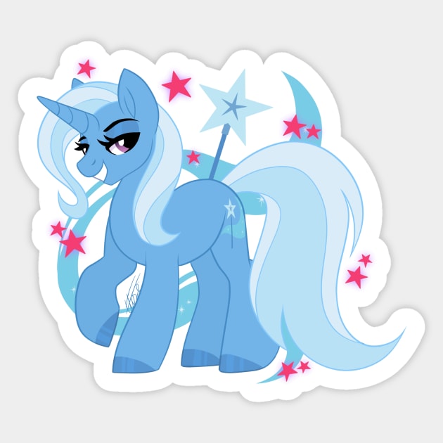 Magical Trixie Lulamoon Sticker by Marie Oliver